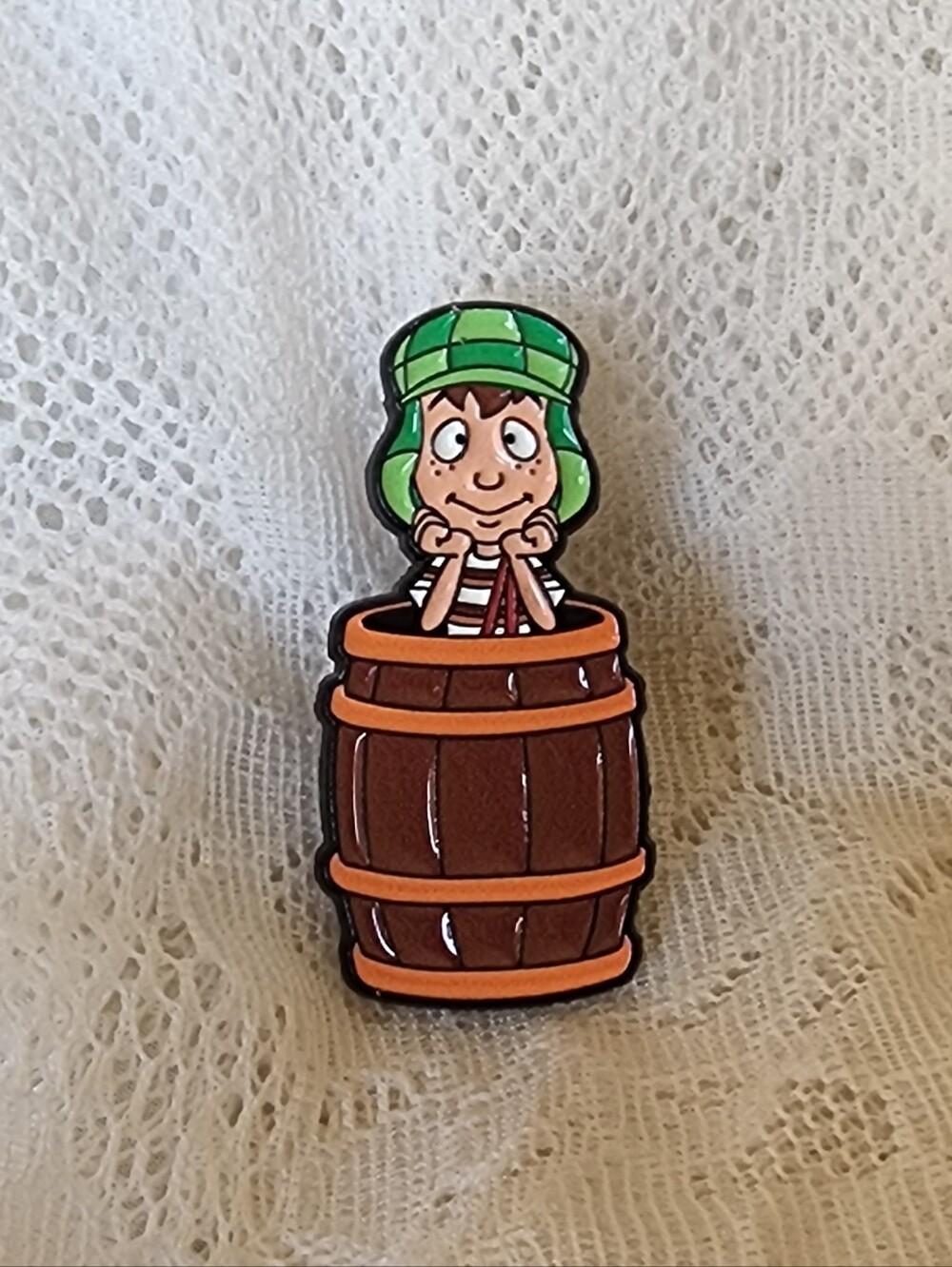 🇲🇽  "El Chavo del Ocho" In a Barrel Enamel Pin